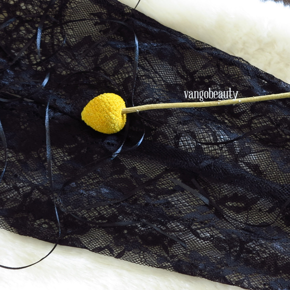 Sexy Tulle Ankle Lace Socks Black - Picture 3 of 4